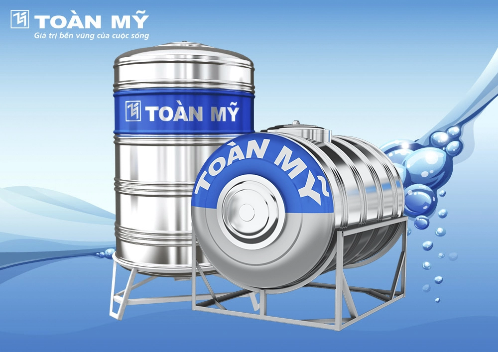 Bồn nước inox To&agrave;n Mỹ