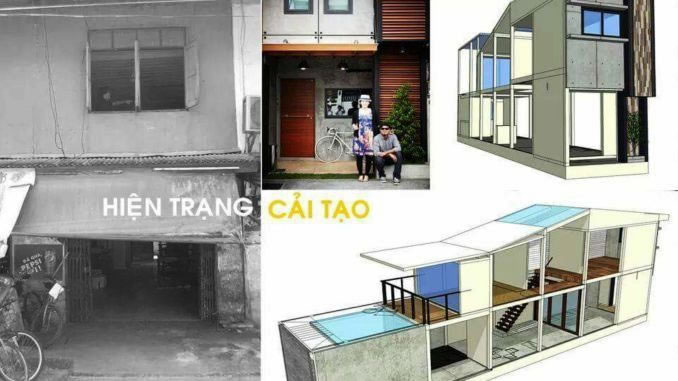 Cải tạo nhà cũ tại TP Vinh Nghệ An