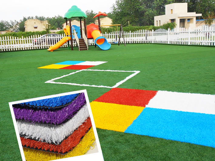 Cỏ nh&acirc;n tạo trường học s&acirc;n chơi trẻ em