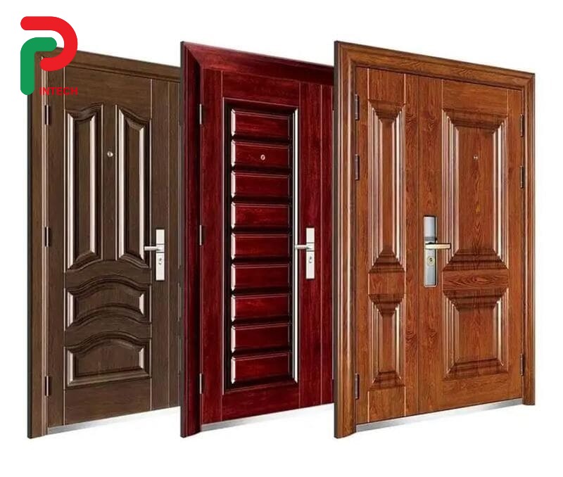B&aacute;o gi&aacute; cửa th&eacute;p v&acirc;n gỗ Vinh Nghệ An