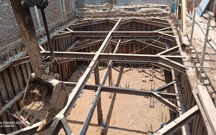 Đóng cừ Larsen (cọc ván thép) Vinh Nghệ An