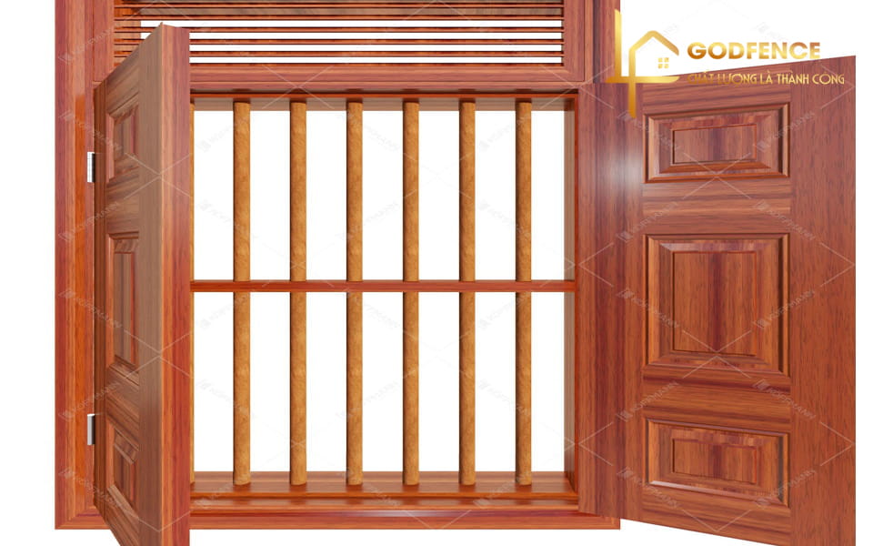 Khung khu&ocirc;n cửa gỗ tự nhi&ecirc;n c&ocirc;ng nghiệp