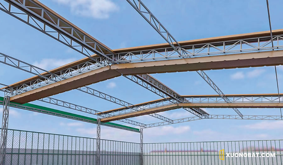 M&aacute;i che xếp di động s&acirc;n pickleball Vinh Nghệ An