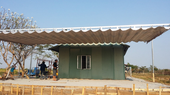 M&aacute;i hi&ecirc;n bạt che di động Vinh Nghệ An	