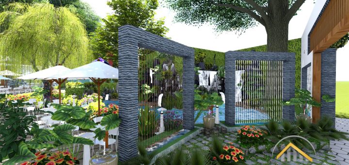 thiet-ke-thi-cong-quan-ca-phe-san-vuon-dep