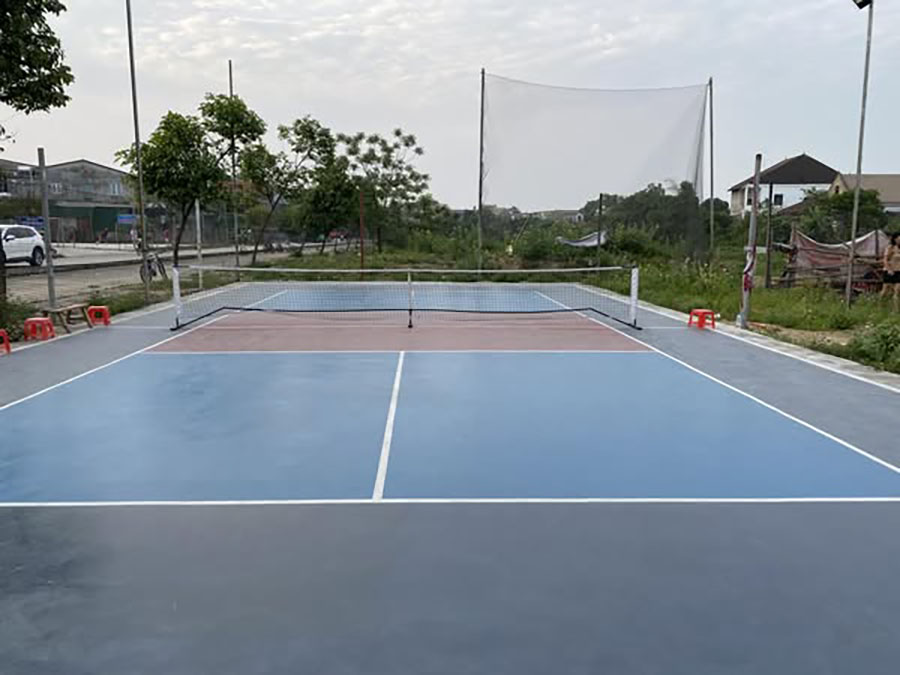N&acirc;ng cấp, sửa chữa s&acirc;n Pickleball Tecco Bến Thuỷ