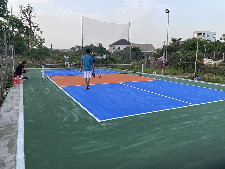 N&acirc;ng cấp, sửa chữa s&acirc;n Pickleball Tecco Bến Thuỷ