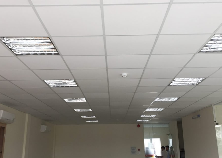 Thi c&ocirc;ng trần thạch cao thả nổi Vinh Nghệ An