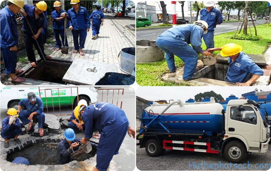 Thông tắc cống thoát nước Vinh Nghệ An