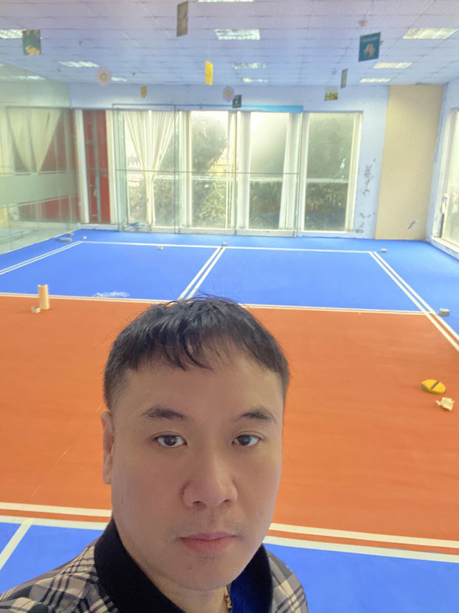 Thi c&ocirc;ng s&acirc;n Pickleball Vietinbank Mai Hắc Đế, TP Vinh