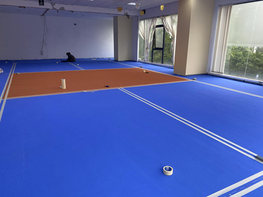 Thi c&ocirc;ng s&acirc;n Pickleball Vietinbank Mai Hắc Đế, TP Vinh