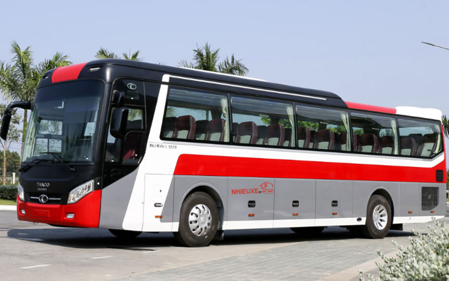 Dịch vụ thu&ecirc; xe 45 chỗ tại TP Vinh, Nghệ An