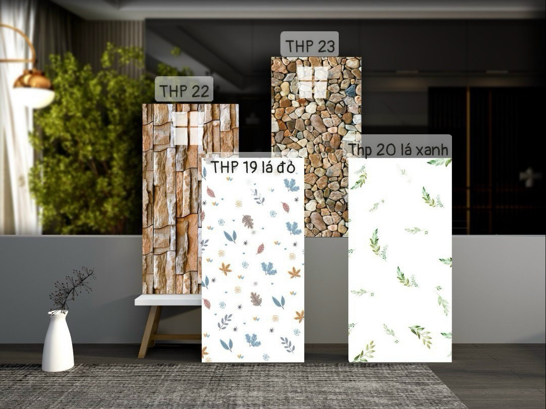 Thi c&ocirc;ng xốp d&aacute;n tường PVC v&acirc;n đ&aacute;